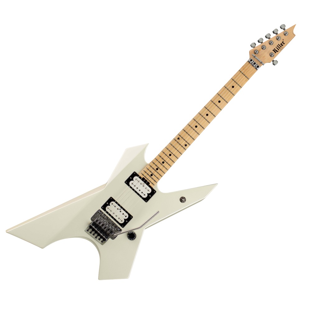 Killer KG-Exploder II Pearl White エレキギター(キラー