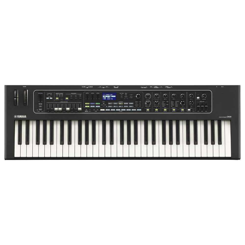 ヤマハ YAMAHA CK61 ステージキーボード シンセサイザー(ヤマハ 軽量で