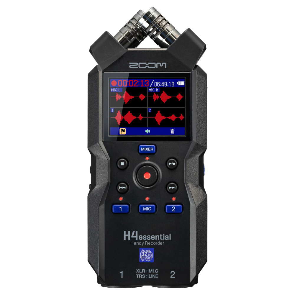 ZOOM ズーム H4essential 4トラック 32bitフロート録音 essential