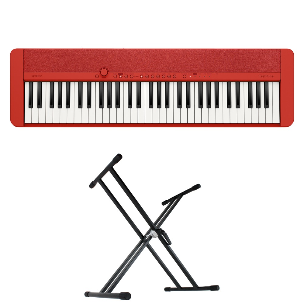 カシオ CASIO CT-S1 RD Casiotone 61鍵盤 電子キーボード キーボード
