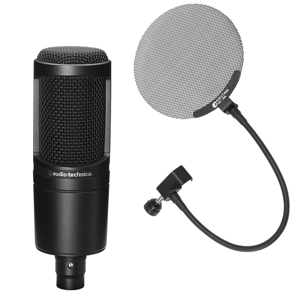 AUDIO-TECHNICA オーディオテクニカ AT2020 コンデンサーマイク 金属製