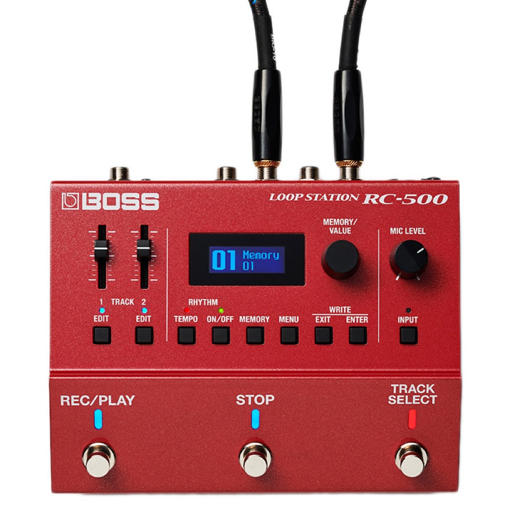 BOSS RC-500 Loop Station 2トラックルーパー エフェクター(拡張性