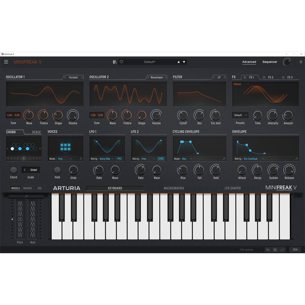 ARTURIA MINIFREAK シンセサイザー ミニフリーク(アートリア