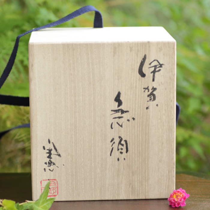 小島憲二 四方蓋伊賀急須 満容量520ml 穴窯焼成 ビードロの美しい伊賀