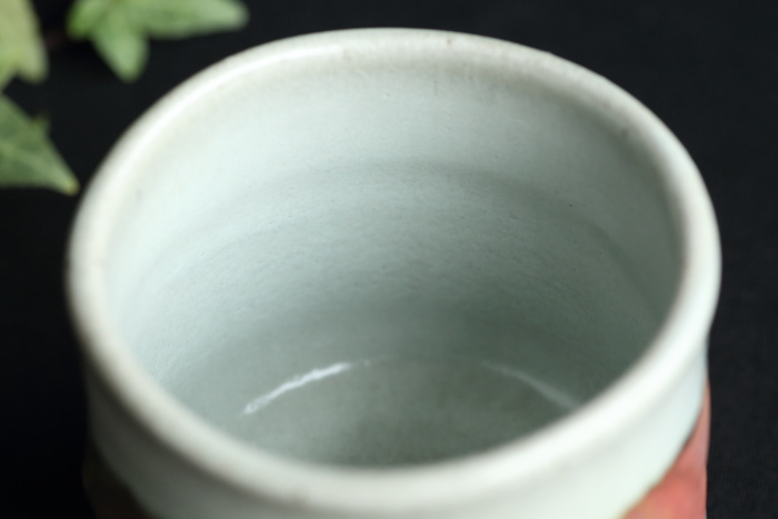 河原健雄 窯変湯呑 満容量270ml 作家もの益子焼茶器 日本茶中国茶用
