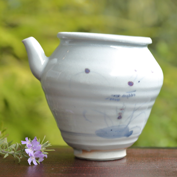豊増一雄 泰画辰砂茶海 満容量310ml 登り窯焼成 作家もの有田焼磁器