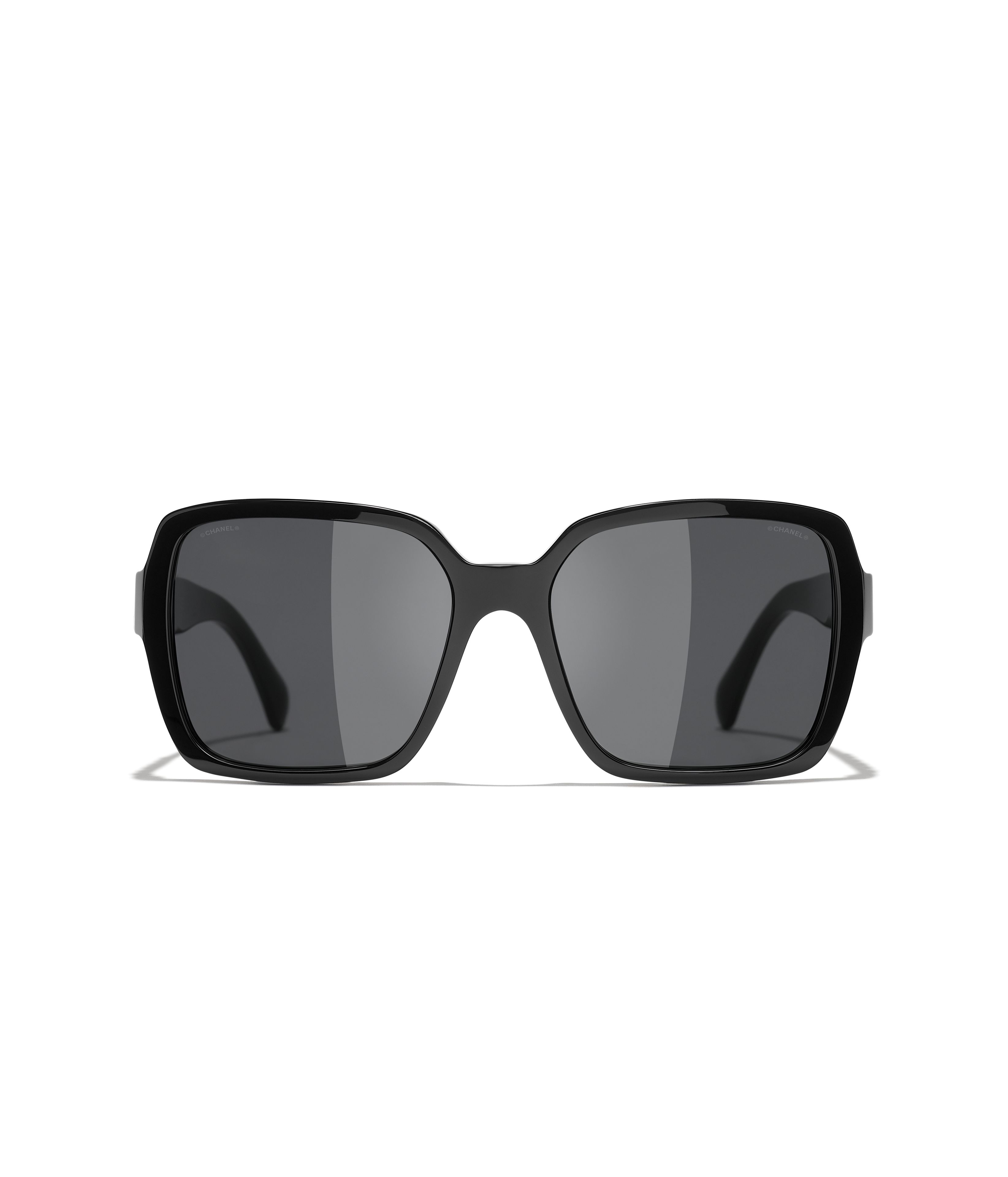 CHANEL Sunglasses: Square Sunglasses, acetate & strass — Fashion