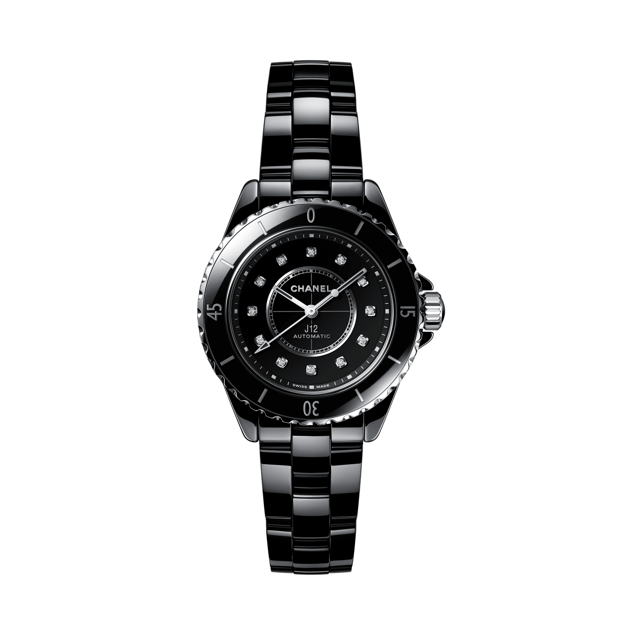 J12 ブラック - スイスウォッチ | CHANEL シャネル