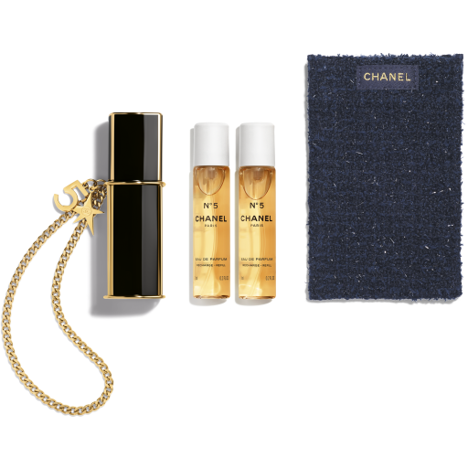 N°5 EAU DE PARFUM REFILLABLE PURSE SPRAY - 3 x 7 ml | CHANEL