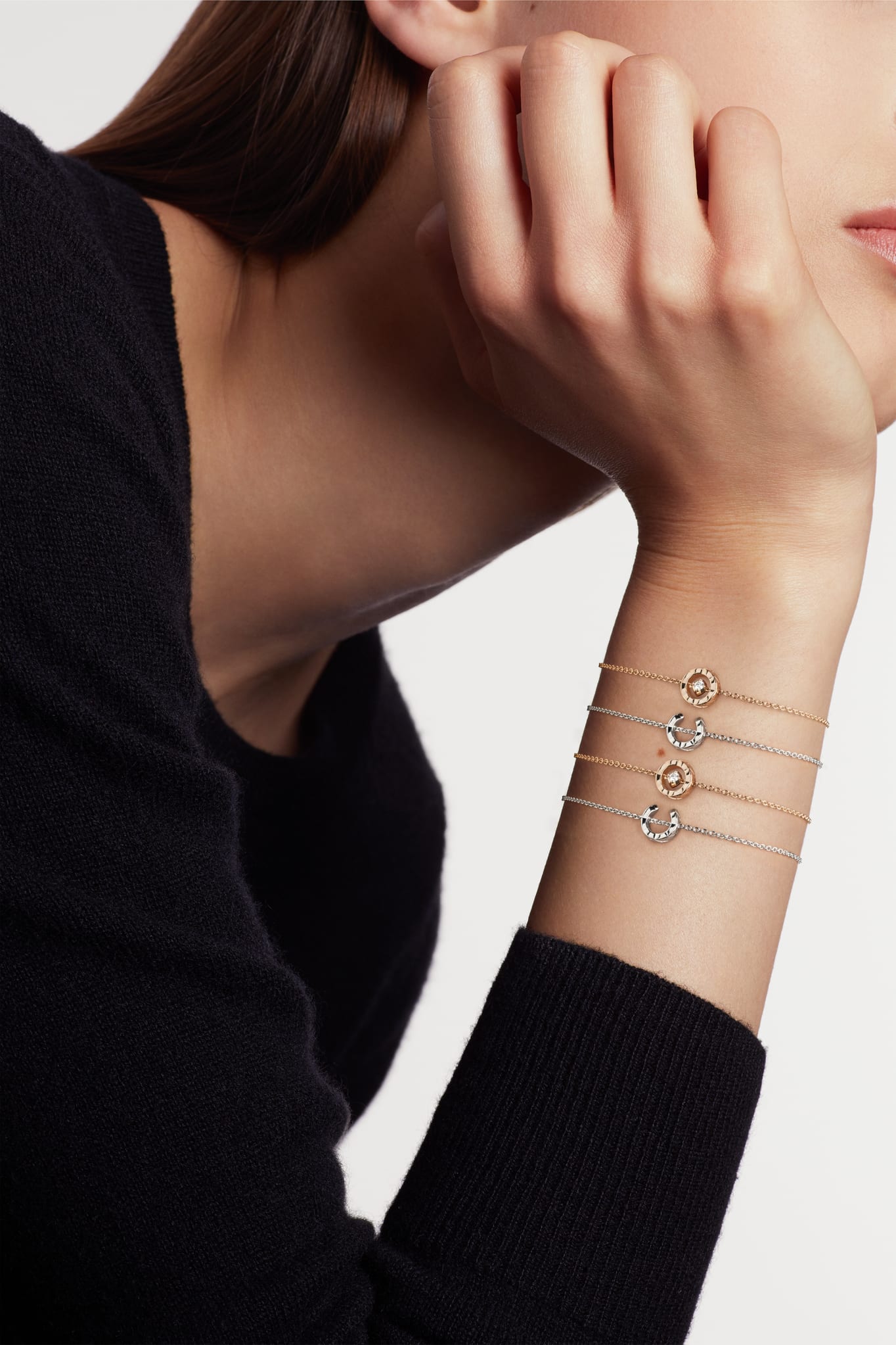 COCO Bracelet White Gold - J12366 | CHANEL