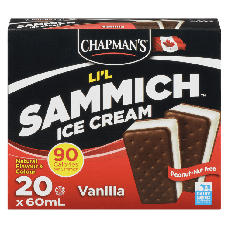 Vanilla Li'l Sammich - Chapman's Ice Cream