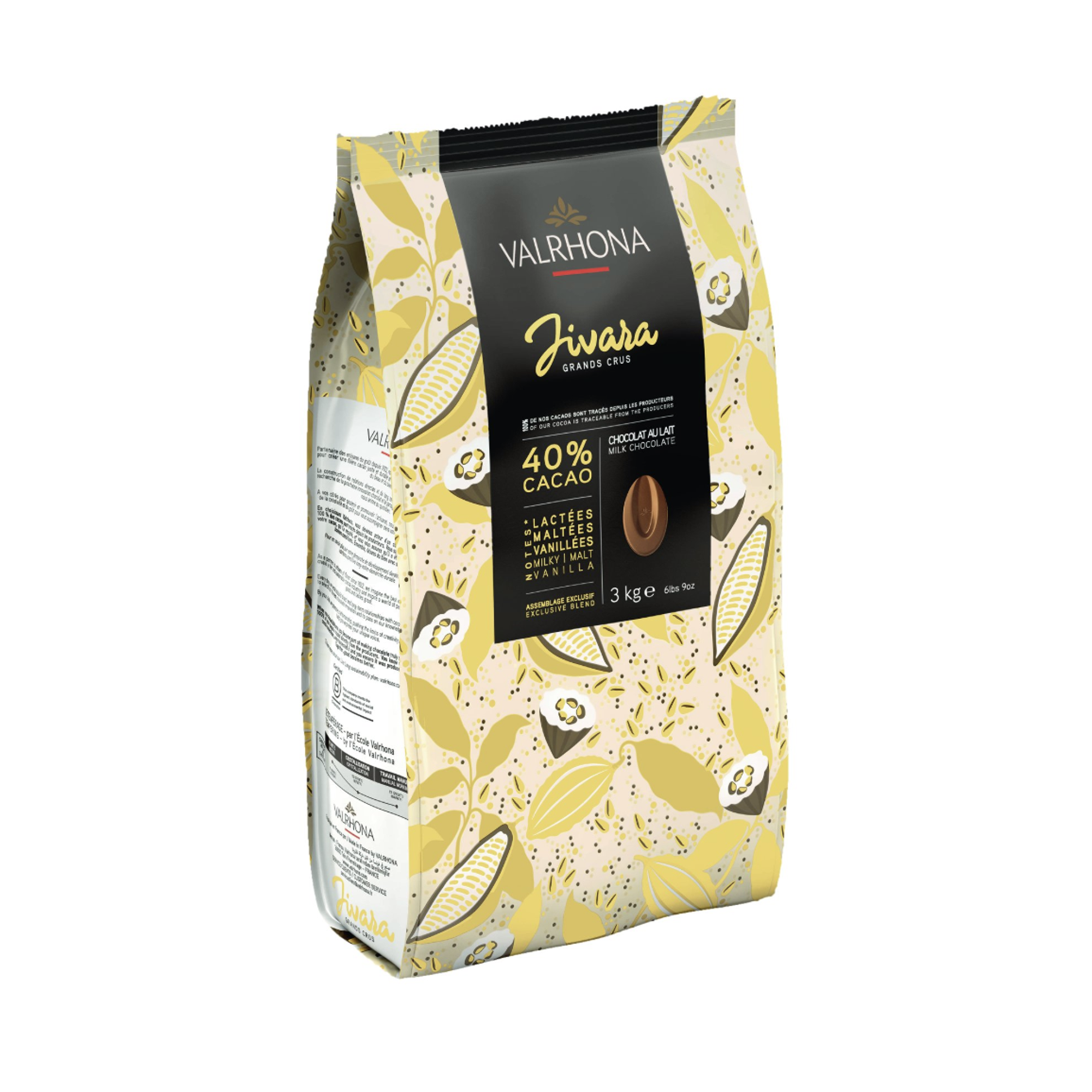 40% Jivara Milk Chocolate | Chefs' Warehouse