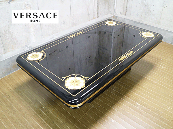 VERSACE HOME】ヴェルサーチ・ホーム 最高級 センターテーブル 手彫り