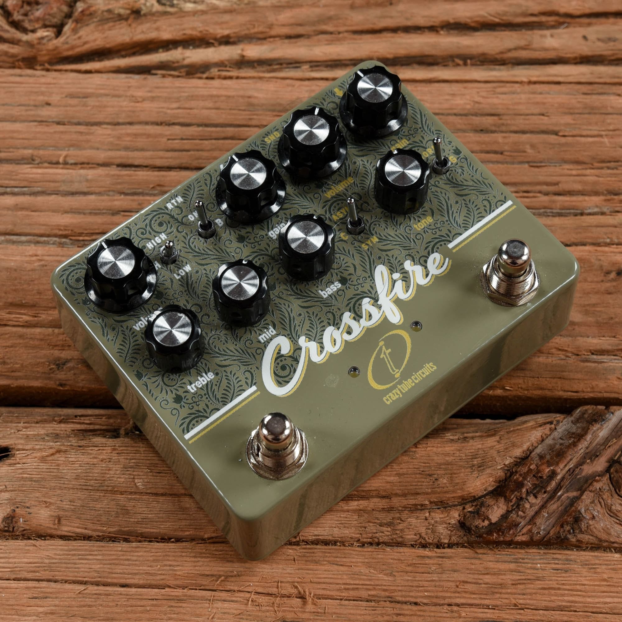 Crazy Tube Circuits Crossfire Dual Overdrive – Chicago Music Exchange