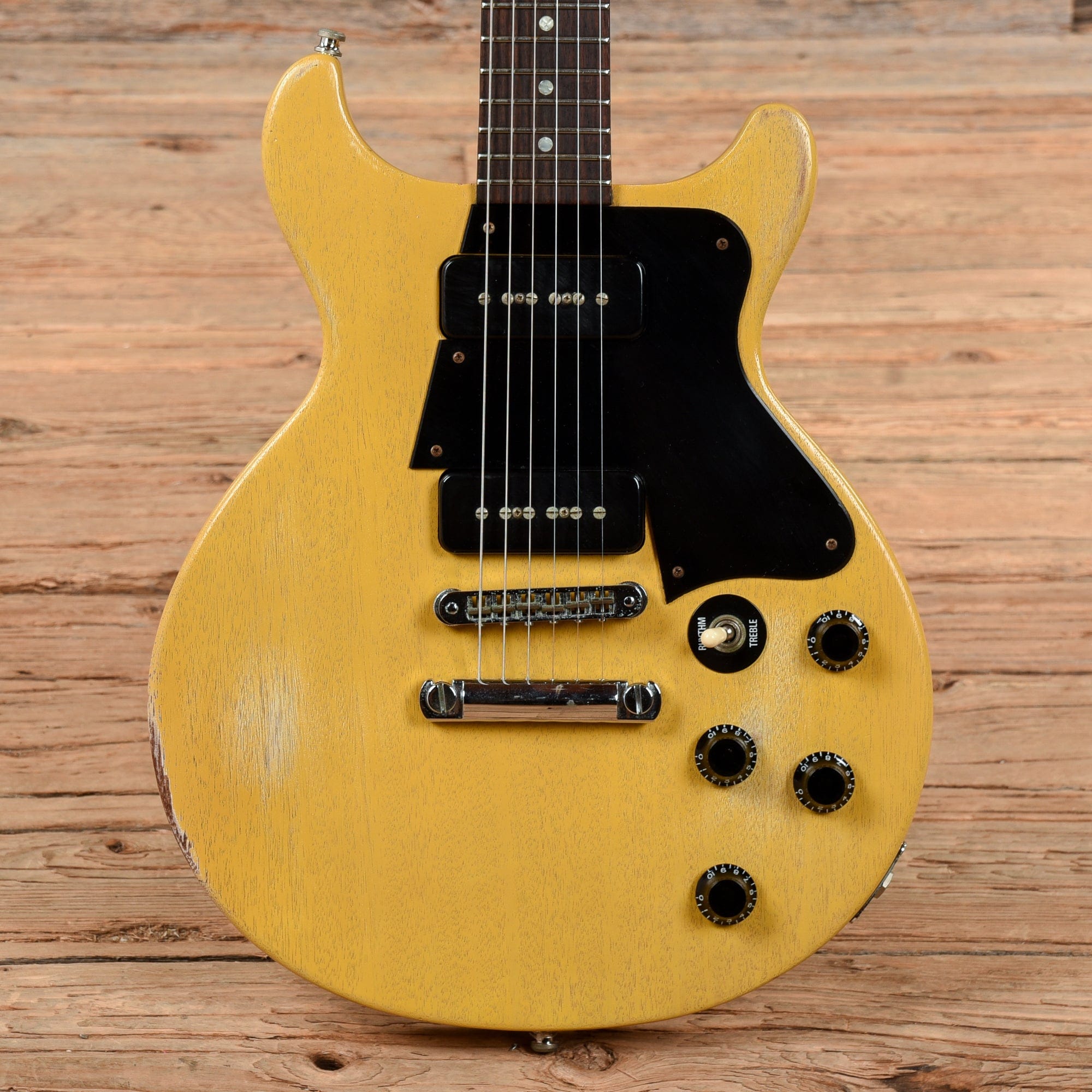 Gibson Les Paul Faded Double Cutaway TV Yellow 2003 – Chicago
