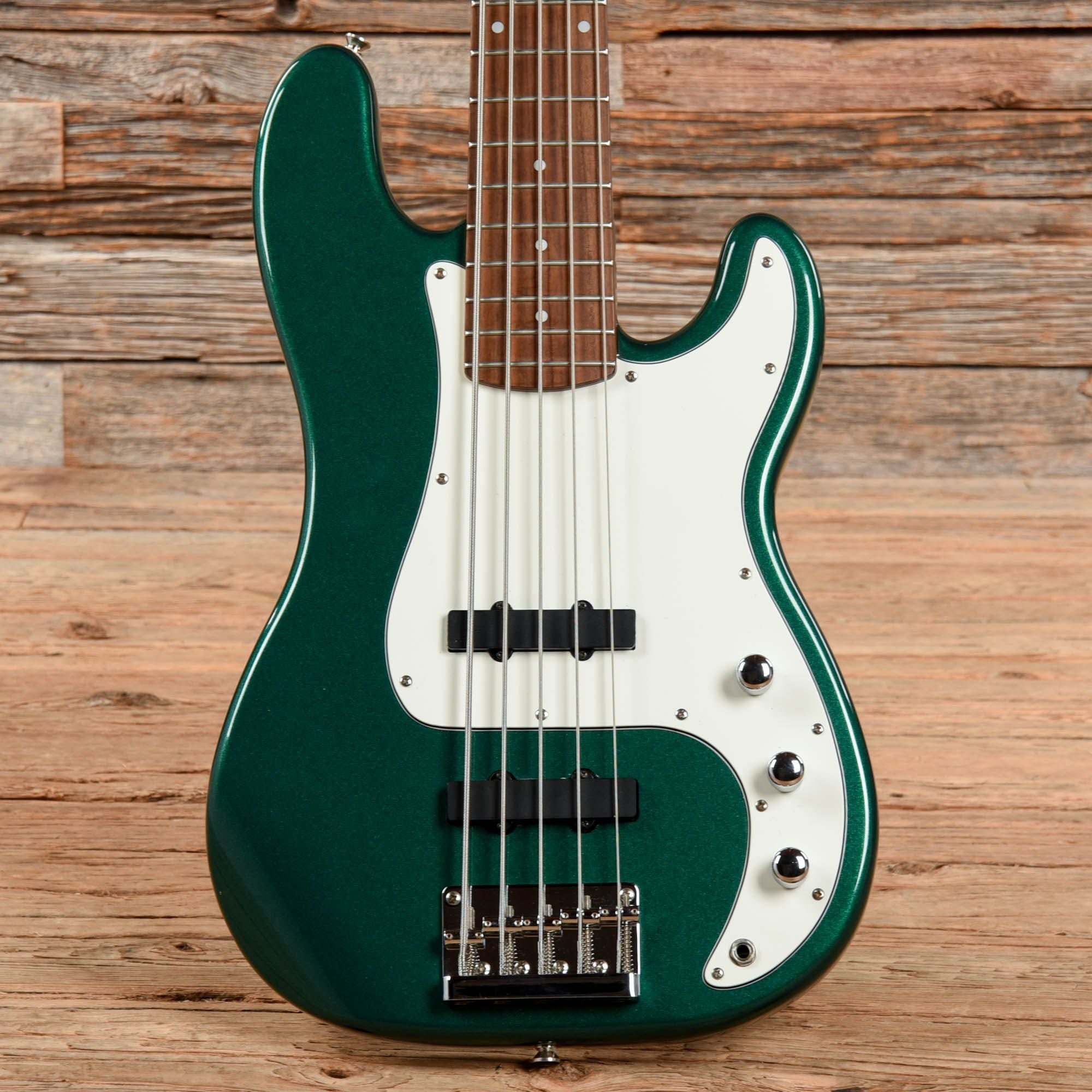 Squier Standard Precision Bass Special 5 Green Metallic 2000