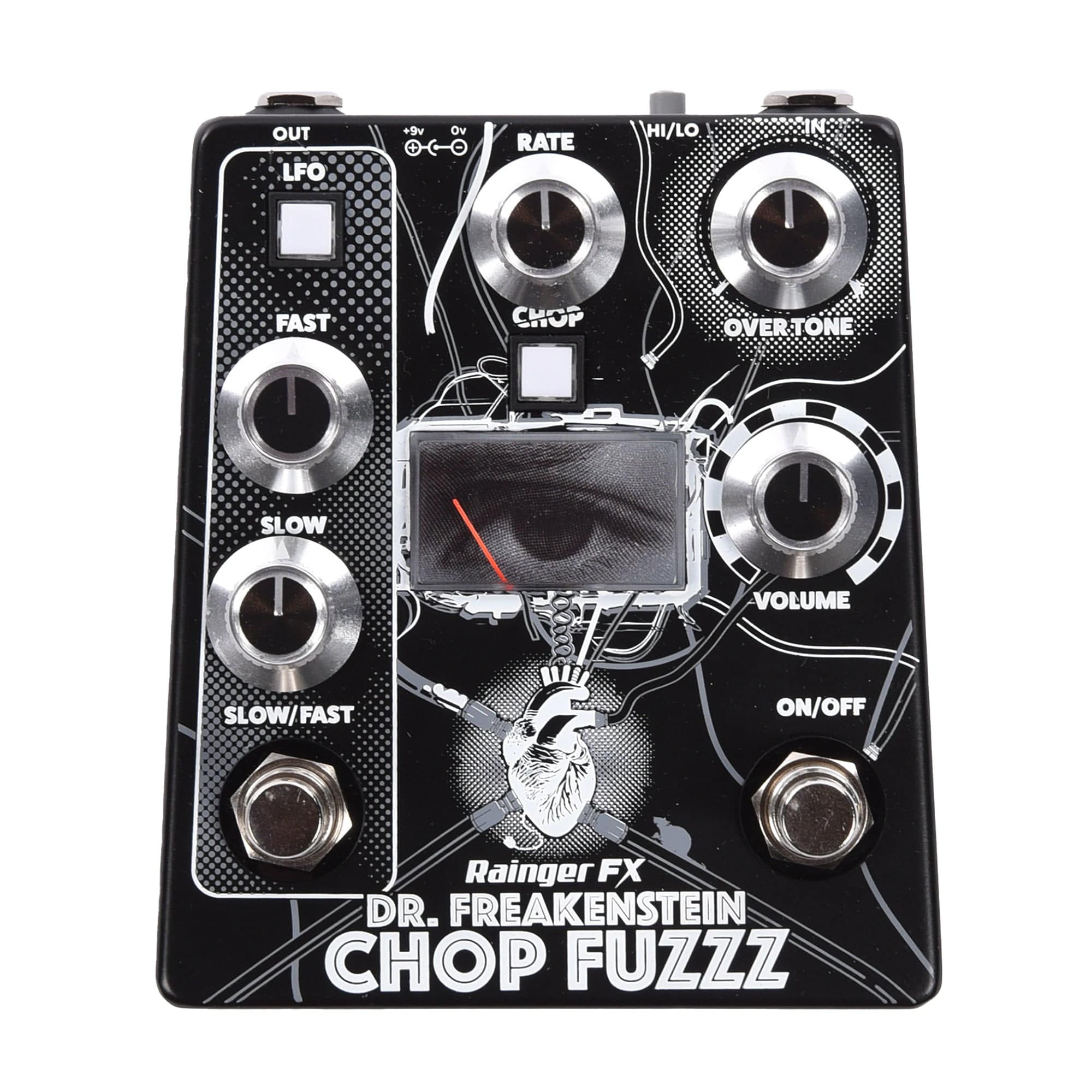 Rainger FX Dr. Freakenstein Chop Fuzzz Pedal – Chicago Music Exchange