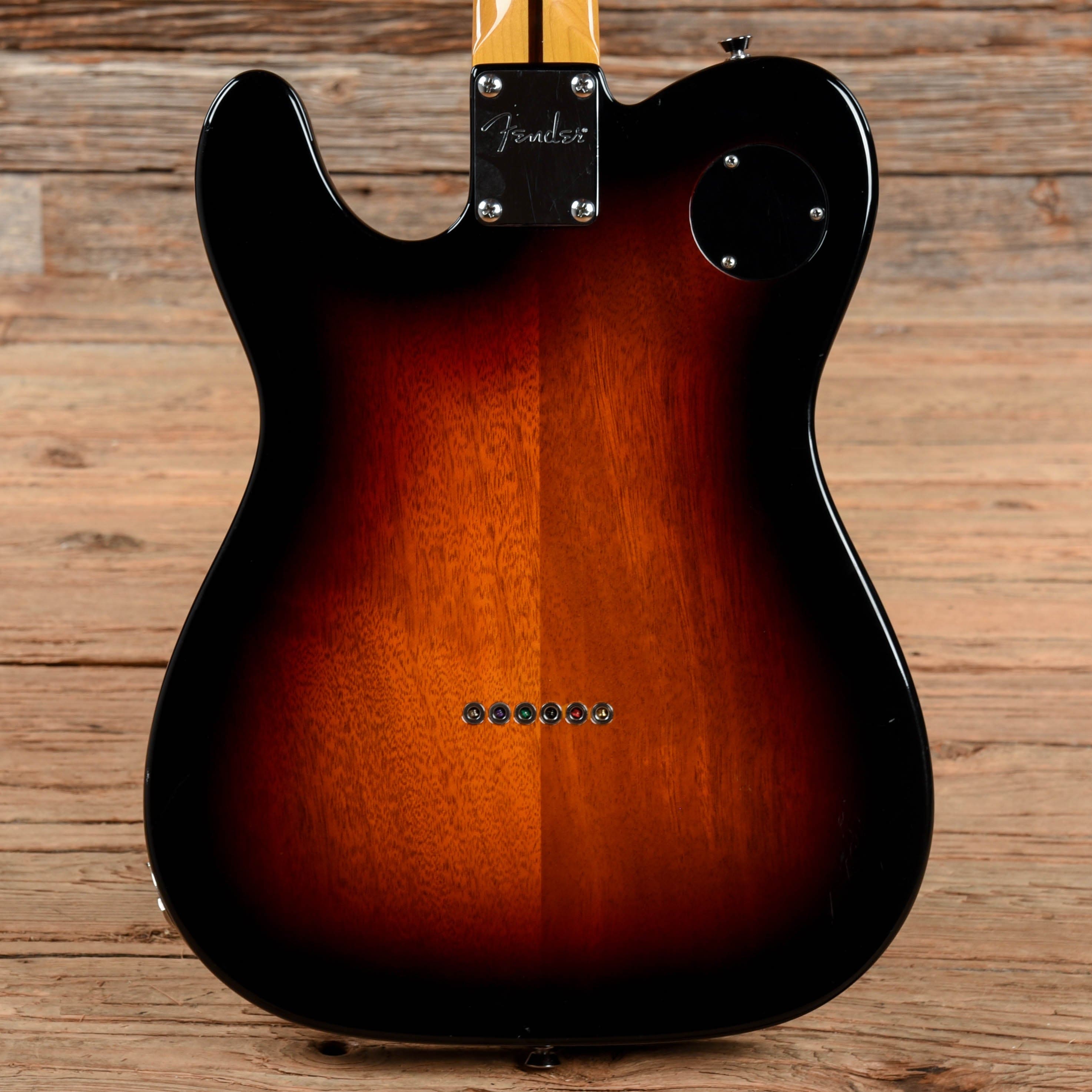 Fender Modern Player Telecaster Thinline Deluxe Sunburst 2013