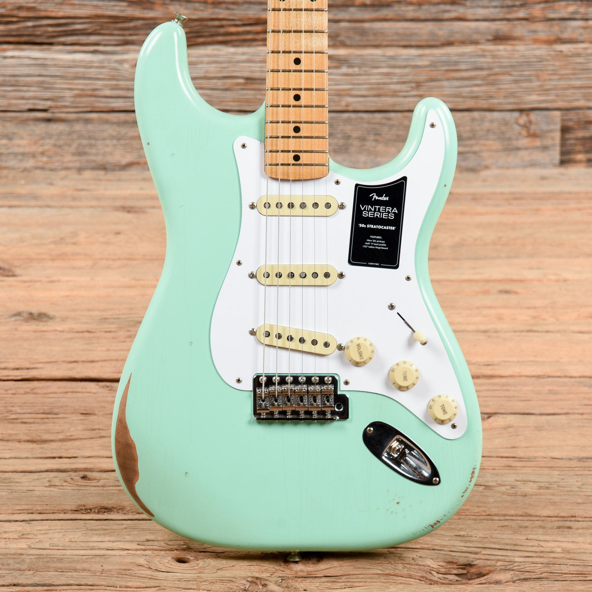 Fender Vintera Road Worn '50s Stratocaster Surf Green 2021