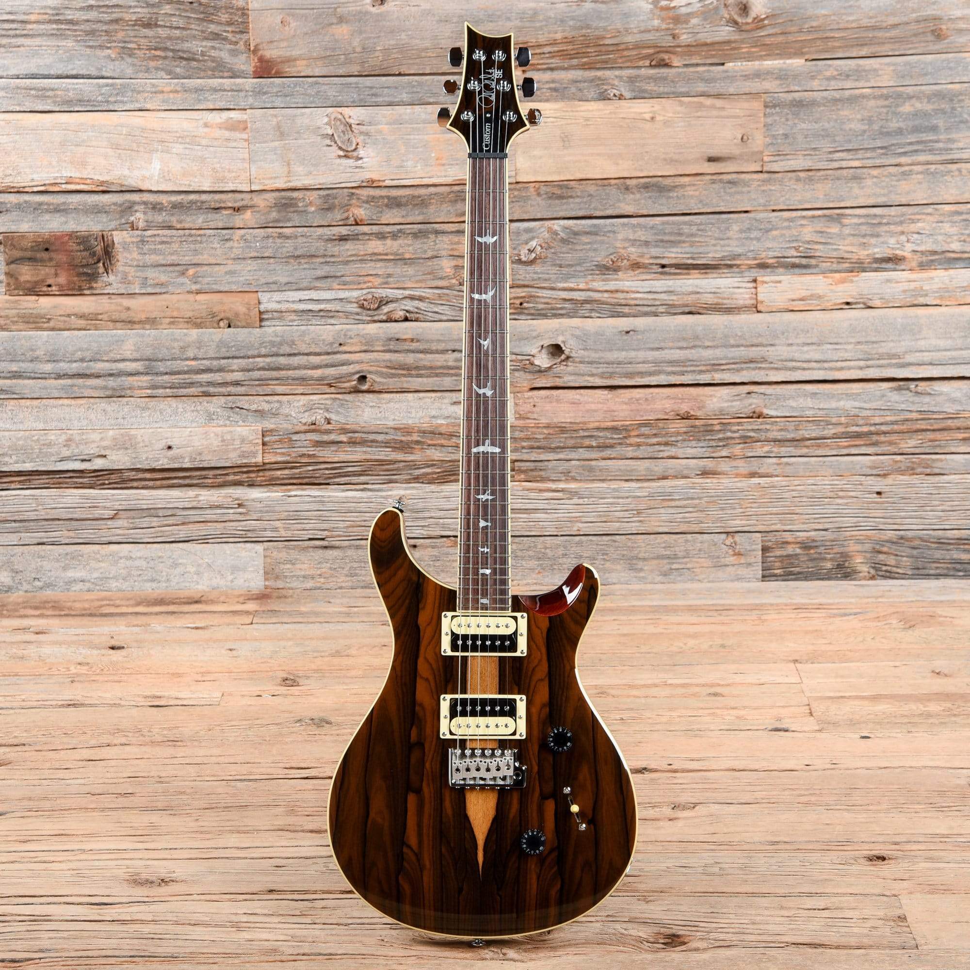 PRS SE Custom 24 Exotic Top Ziricote Natural 2020 – Chicago Music