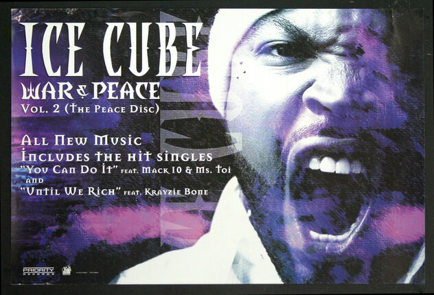 Ice Cube - War & Peace | Original Vintage Poster | Chisholm