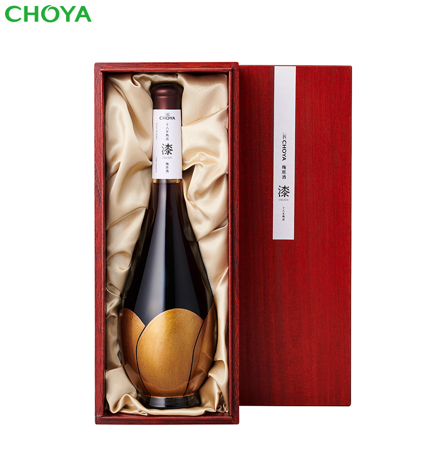 チョーヤ梅酒通信販売「蝶矢庵」十八年熟成「漆-URUSHI-」梅原酒 720ml