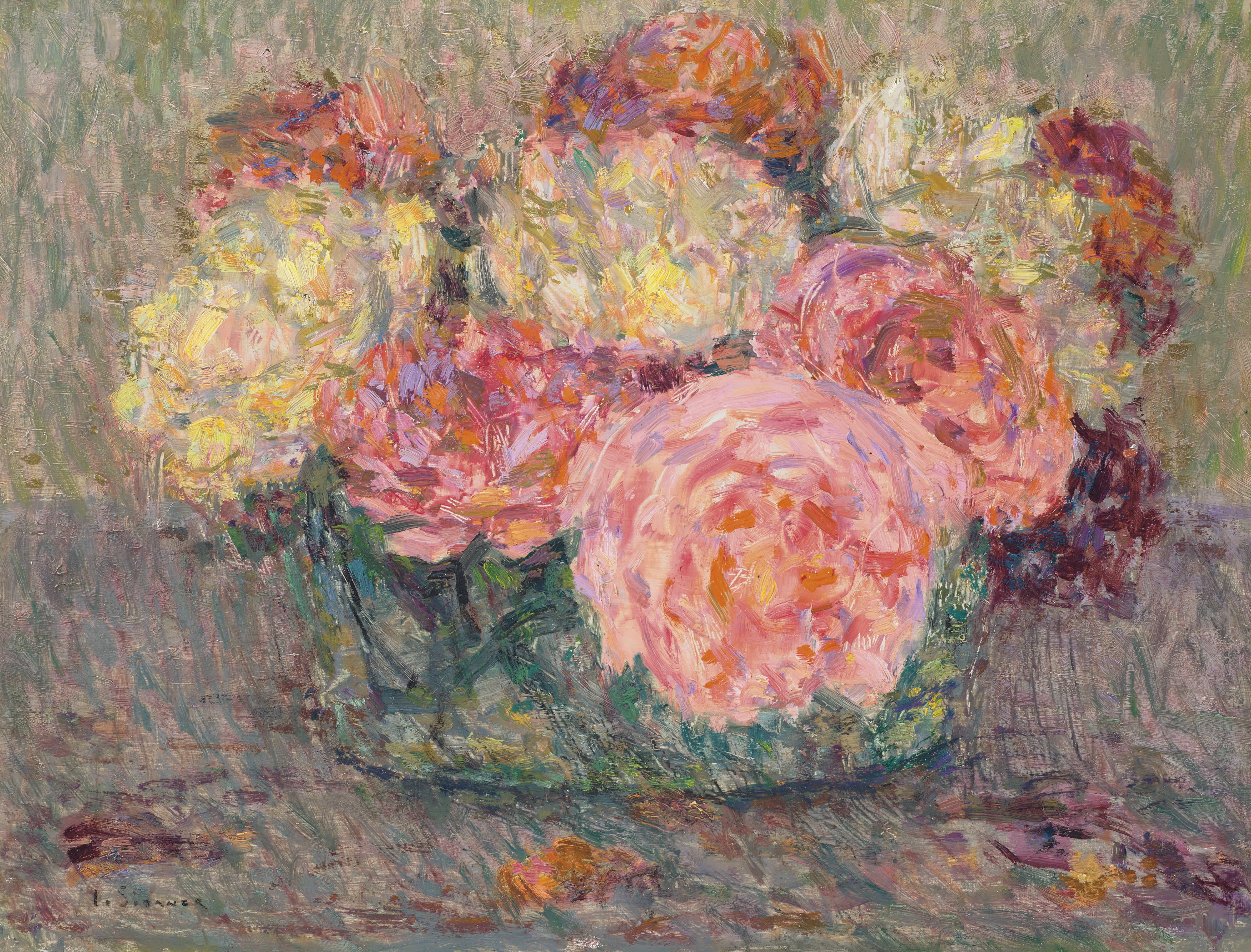 Henri Le Sidaner (1862-1939), Roses | Christie's