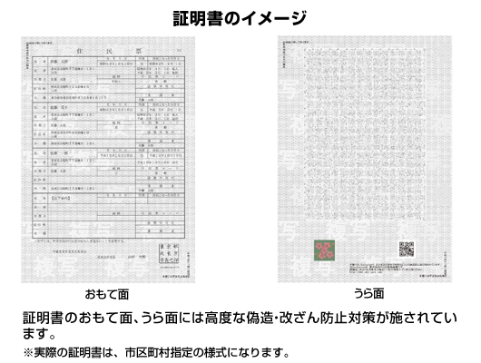鳥栖市ホームページ - 証明書のコンビニ交付サービス