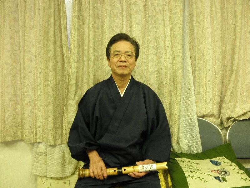 川崎市 : 永井 哲夫（栖鳳：せいほう）（ながい てつお）【尺八製管師