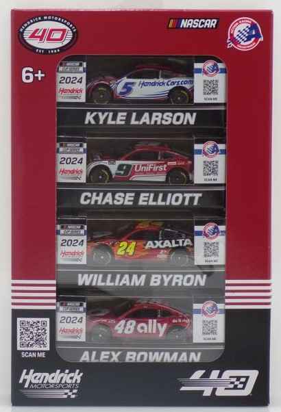 Hendrick Motorsports 40th Anniversary 4-Car Set (Martinsville