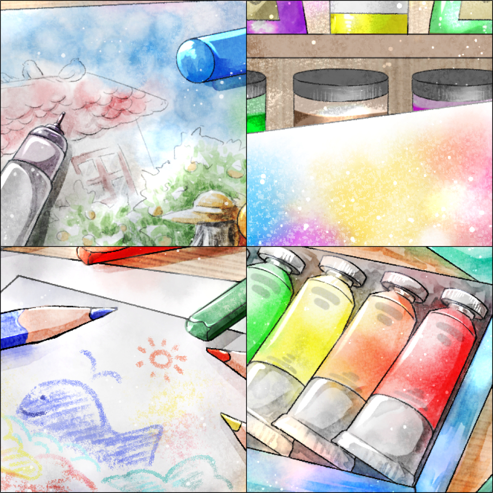 アナログ】絵・イラストを描く道具・憧れの画材を揃えよう！【デジタル