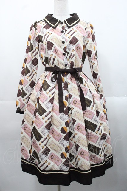 Emily Temple cute / CHOCOLATE makerワンピース アイボリー I-25-11