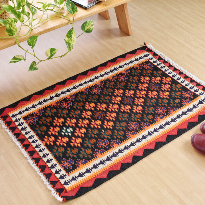キリム 玄関マットサイズ（90×60cm）｜手織ラグの店クラフトワーク