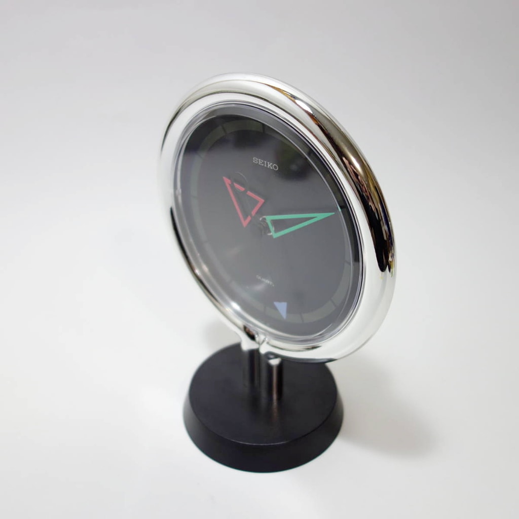 セイコー SEIKO ポストモダンデザイン 置時計 - CRAFTS DESIGN