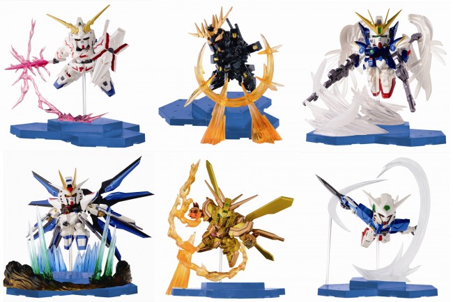 SDガンダム Gジェネ』が一番くじに！モビルスーツのデフォルメ