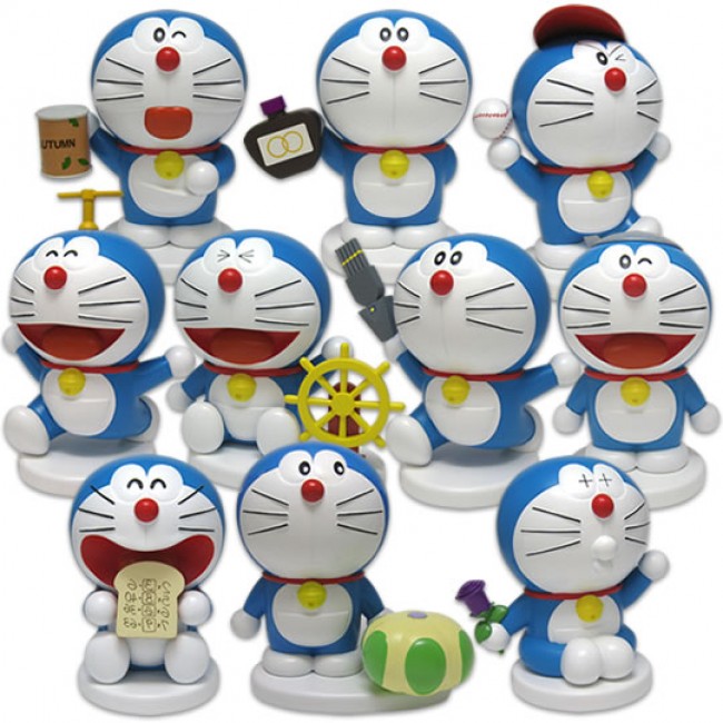 ドラえもんファン必見！ひみつ道具100種を持つドラえもん100体が