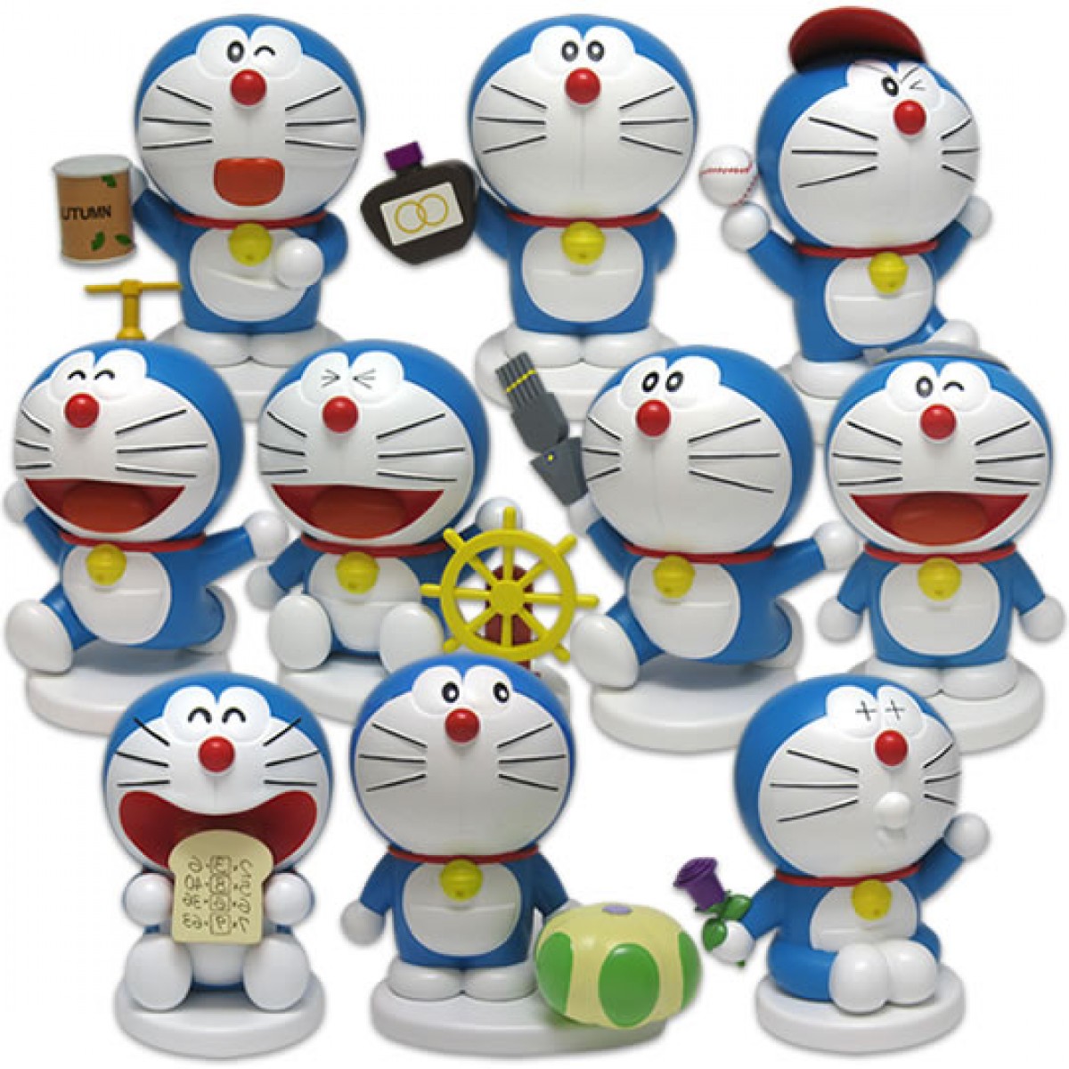 ドラえもんファン必見！ひみつ道具100種を持つドラえもん100体が