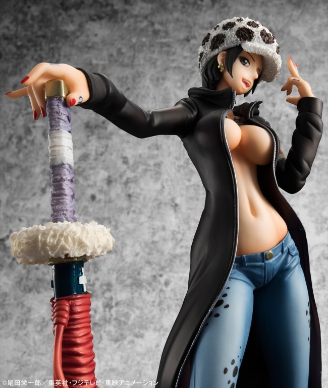 ONE PIECE』ロー、女体化フィギュア登場 “公式非公認”の性転換シリーズ