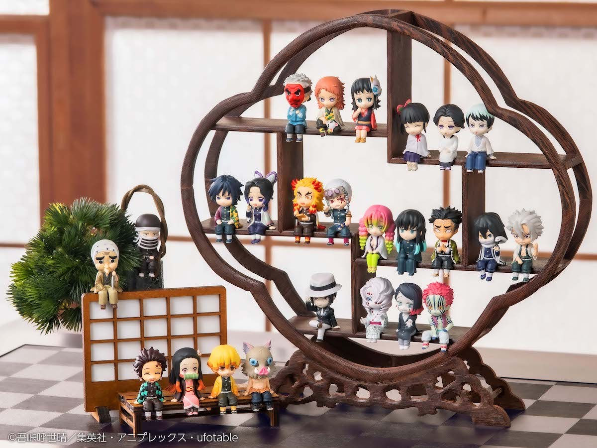 鬼滅の刃』座るミニフィギュアセット発売へ！ 1次予約特典に素顔の