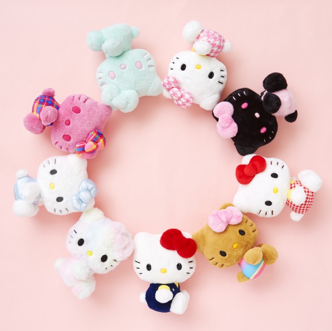 ハローキティ“ぬいぐるみコレクション”登場へ！ 50周年記念ショップ