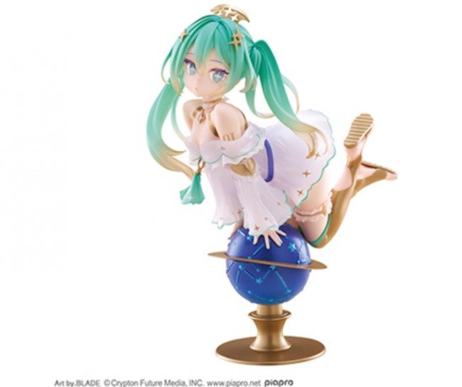初音ミク「39の日 記念くじ」発売！ 特徴的なポーズをとったフィギュア