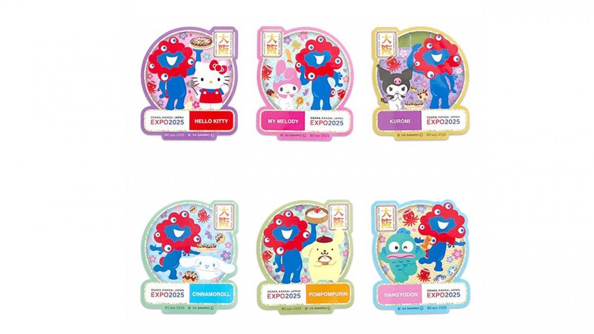 ミャクミャク×サンリオがコラボ！ オリジナルグッズ販売やキャラクター