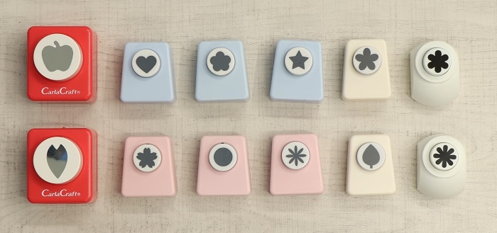 初めてでも簡単♪】クラフトパンチと接着剤で作るメッセージカードの
