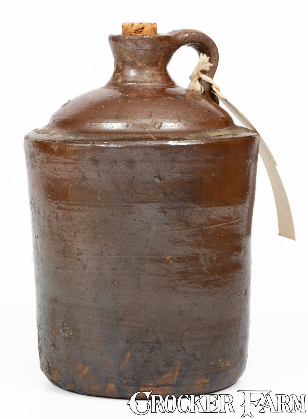 HAHN (Trenton, South Carolina) Stoneware Shoulder Jug, late 19th