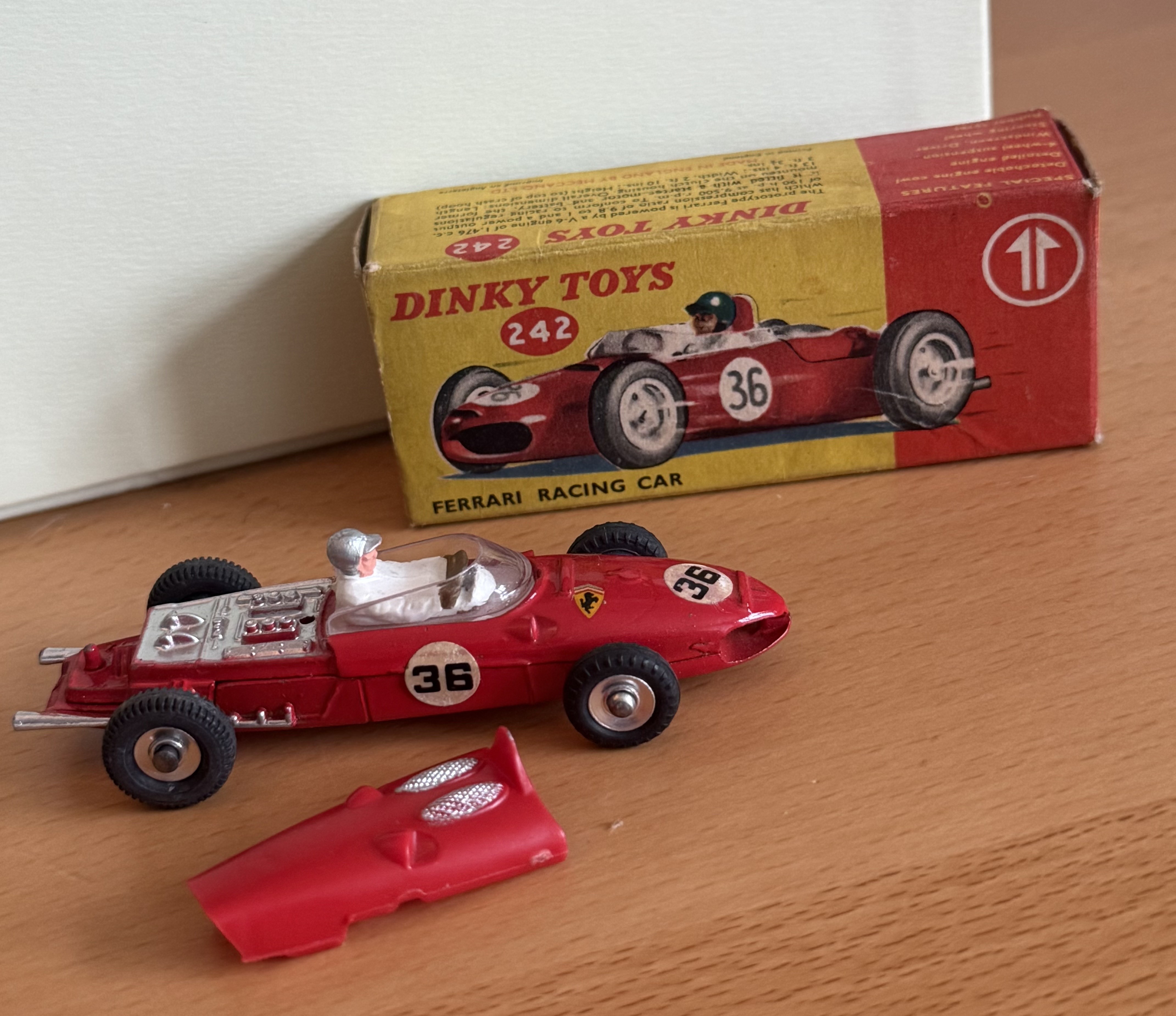 Dinky Toys 242 Ferrari 156 Sharknose Racing Car – Classic Cars for