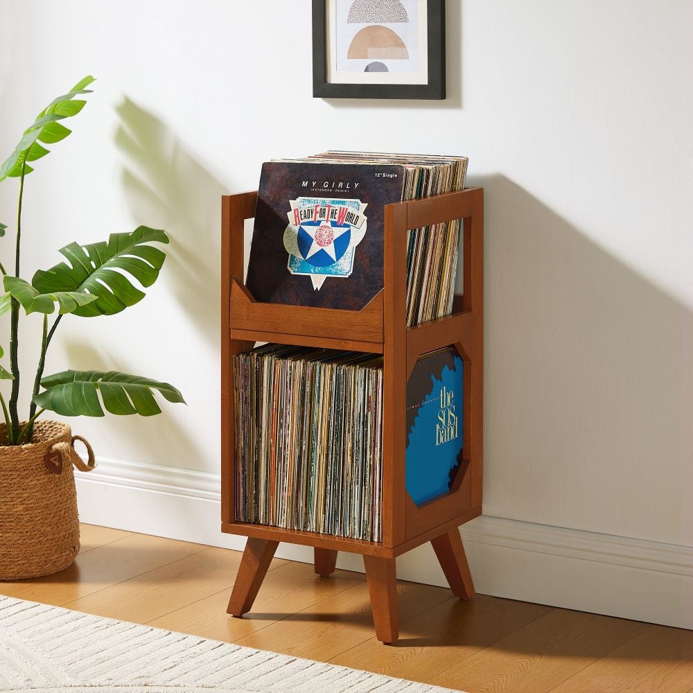 ASHEVILLE SMALL RECORD STORAGE STAND | Crosley Radio