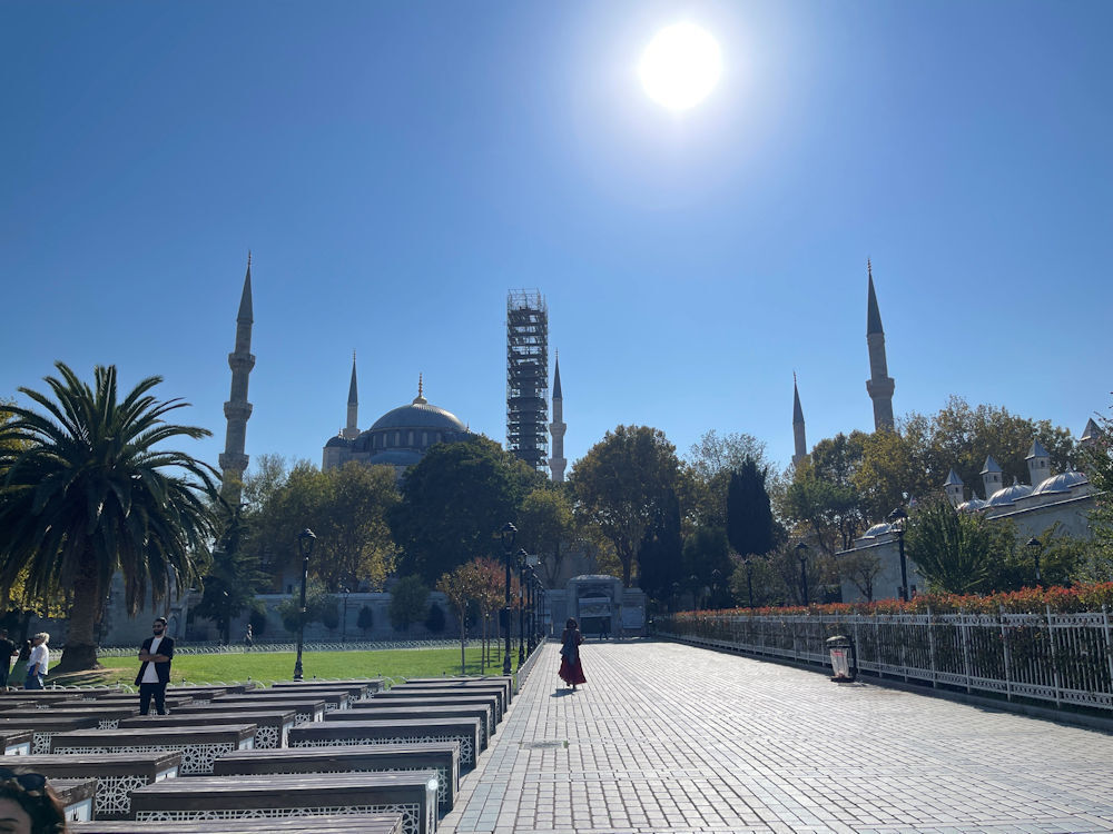 トルコ（21）「世界で最も美しいモスク」ブルーモスク。 | 稲見駅長の