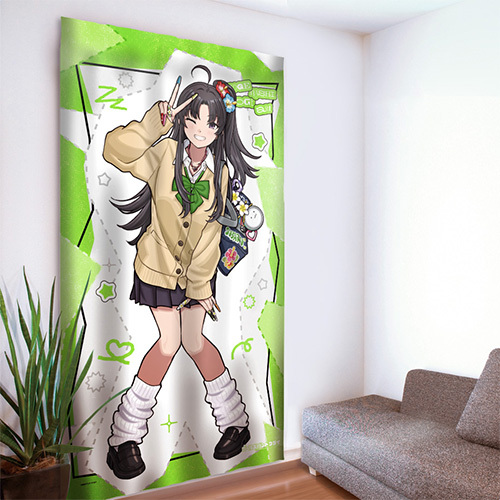 ガールズバンドクライ]描き下ろしカーテン（安和すばる／平成ギャル）