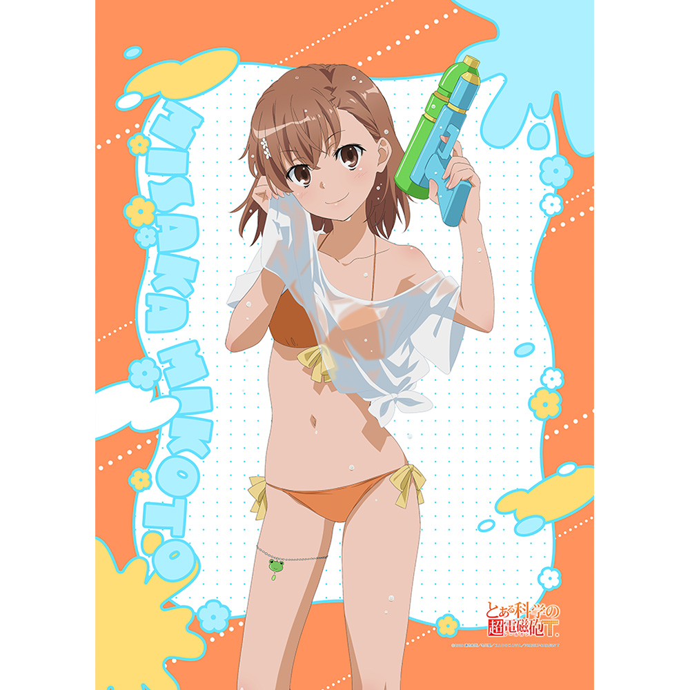A賞 ロングタペストリー ビーチバレー 御坂美琴 とある科学の超電磁砲T
