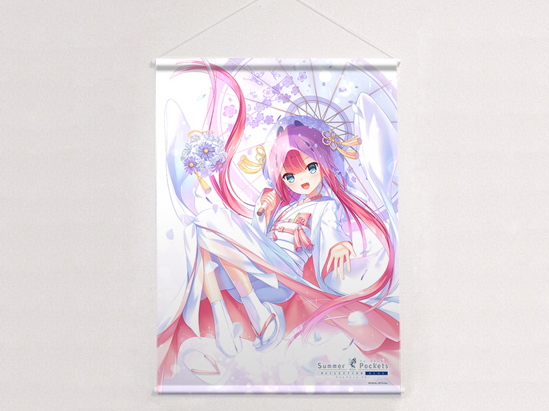 Summer Pockets REFLECTION BLUE]B2タペストリー（神山識／鬼の嫁入り）